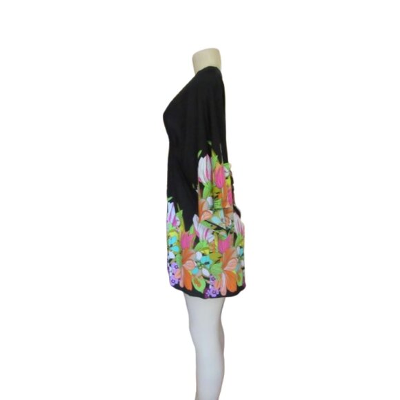 Trina Turk Bouquet Floral Tunic Coverup Dress Size S - Picture 8 of 9